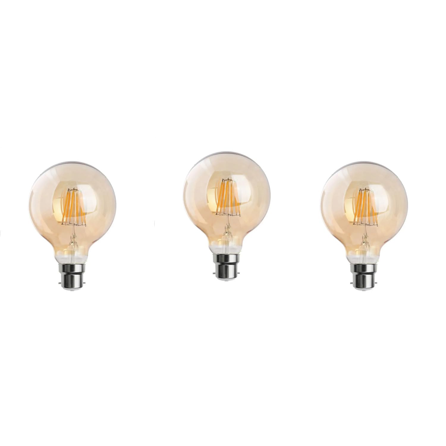 Pack 3, Vintage LED Light Bulb