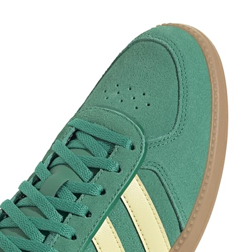 Image of adidas Womens Breaknet Sleek Sneakers Shoes Casual - Brown