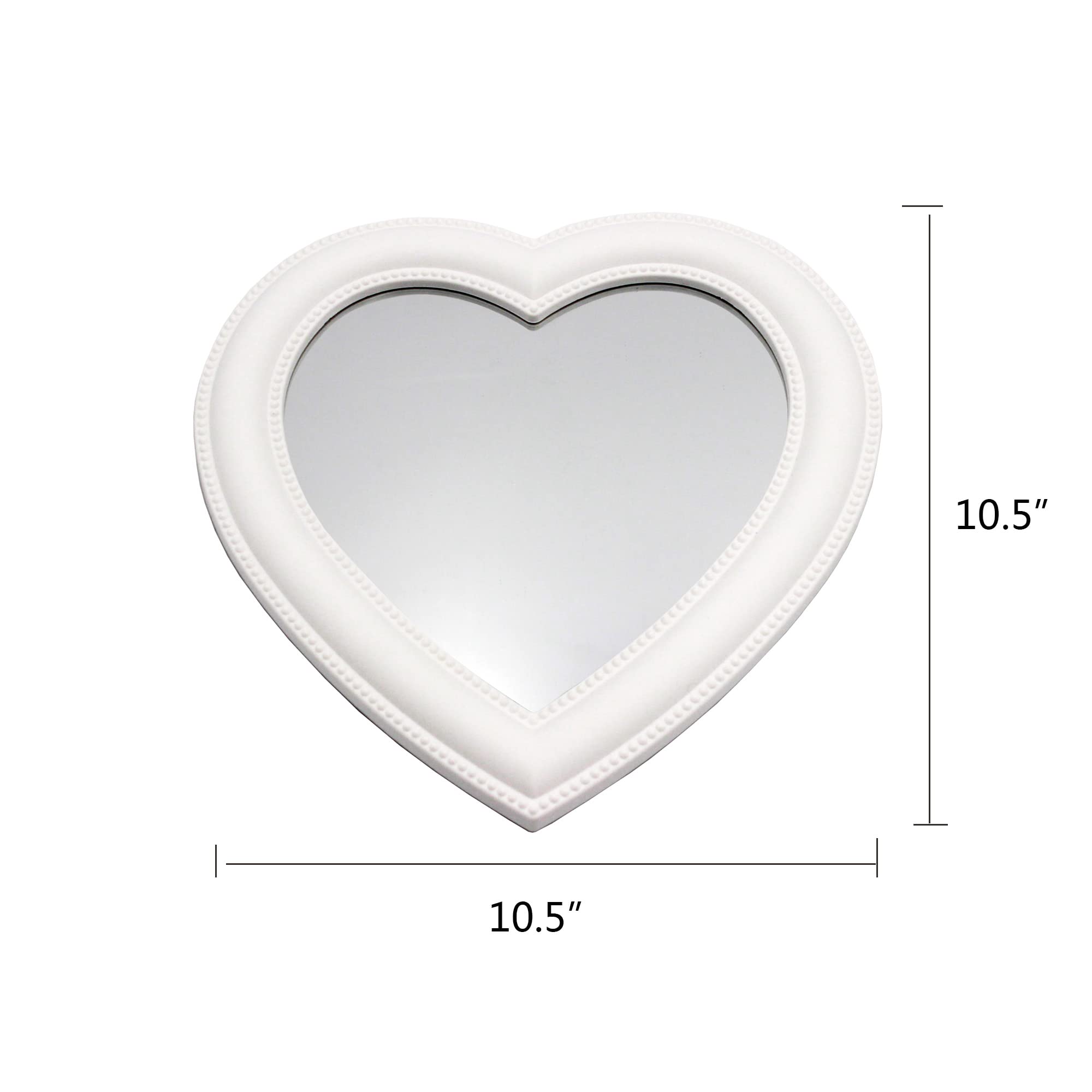 Specchio decorativo Sacro Cuore Cornice legno 30x38 cm - 640053
