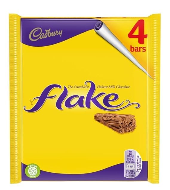 See full amazon price history chart for Cadburys Flake 4 Bar The Crumbliest Flakiest Milk Chocolate 80g (Imported UK) Cadburys Flake 4 Bar The Crumbliest Flakiest Milk Chocolate 80g (Imported UK) (B0D87G82SC) Amazon Price History, Amazon Price Tracker