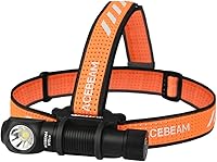 Vista 1 de ACEBEAM Linterna frontal de trabajo, H15 2.0 multifuncional 90 grados de ángulo recto linterna de cabeza 2800 lúmenes altos LED USBC recargable