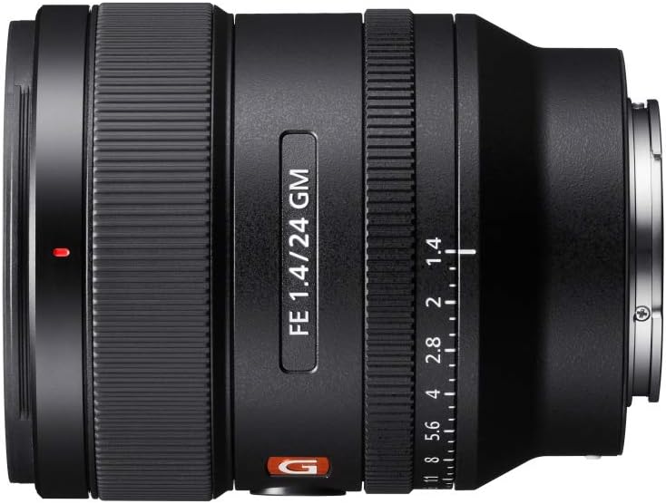 Product Deal Sony E-mount FE 24mm F1.4 GM Full Frame Wide-angle Prime Lens (SEL24F14GM), Black