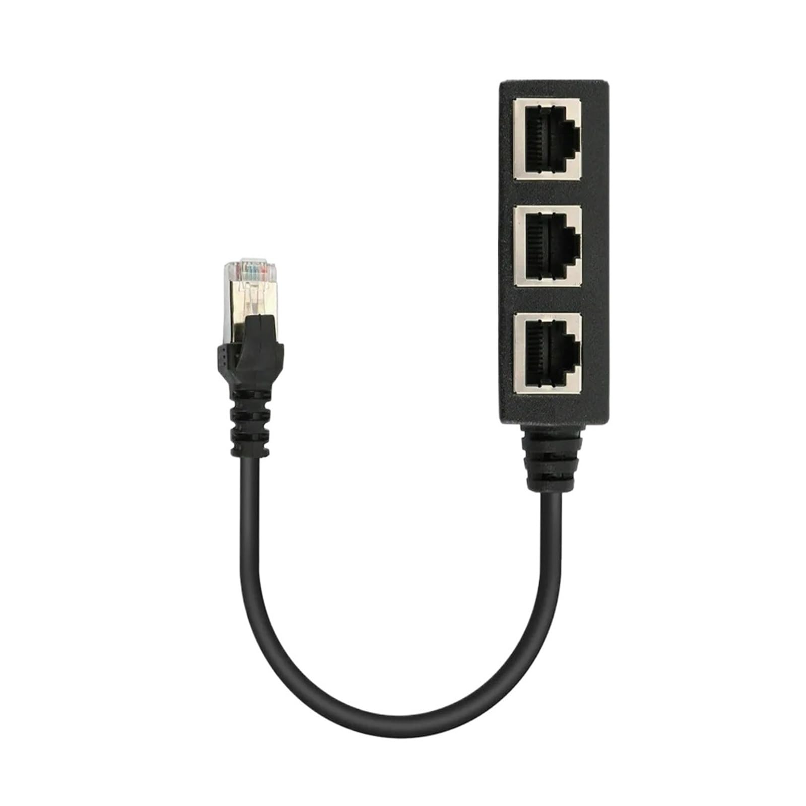 3+1 RJ45 Splitter LAN Ethernet Network RJ45 Connector Extender Adapter(1 to 3)-image-48