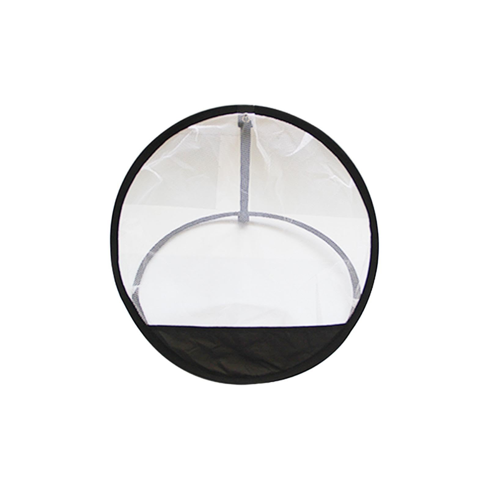 Filet de Golf avec Sac en Filet Noir pour ramasser efficacement Les balles et améliorer Votre entraînement. Ce de 50 cm de diamètre est Portable et Amovible. Livré