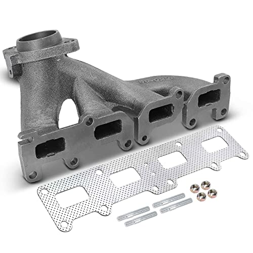 Image of A-Premium L4 2.4L Exhaust Manifold Kit W /Gasket, Studs, Nuts Compatible with Jeep KJ Series Liberty 2002-2005, TJ Series TJ 2003 2005-2006, TJ Series Wrangler 2003-2006, Replaces 53013263AB