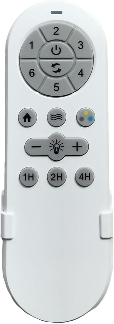 Replacement Remote Control Compatible for Amico 30", 42", 52" Ceiling Fan with Light