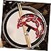 ERINGOGO Versatile Tamborine Hihat Tambourine Drum Set Accessory Sturdy Jingle Tambourine for Drum Players