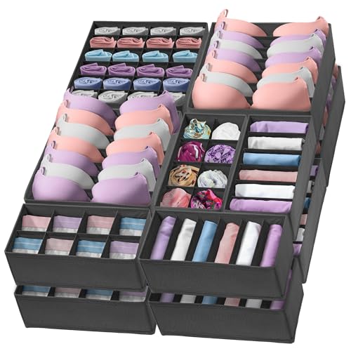 Reli. Sock Organizer (14 Pack) | 132 Cell Underwear Organizer