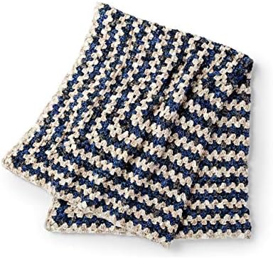 1- Bernat Crushed Velvet-Pack of 2 Balls-300g Each Ball-White