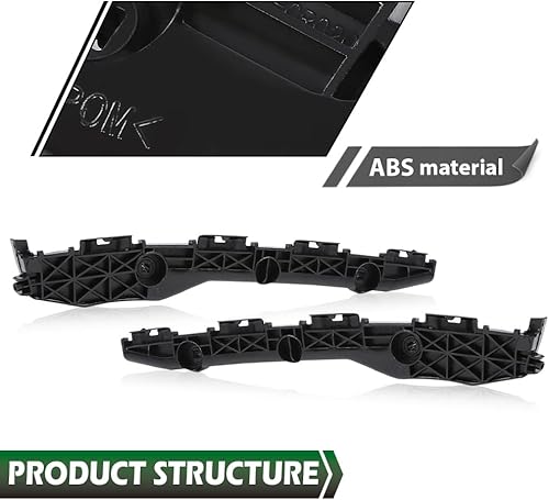 Miniatura 4 de GRAND ORANGE Soportes de parachoques trasero compatibles con Toyota RAV4 Base Limited Sport 2006-2012 TO1143107, TO1142107 lado izquierdo y derecho,