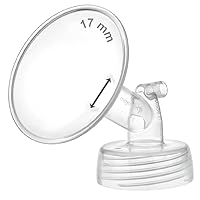 Vista 42 de Maymom Pieza de bomba compatible con Spectra S1, S2 Spectra 9 Plus Breastpump; Incluye brida de boca ancha (Una brida - brida de 18 mm) No es una