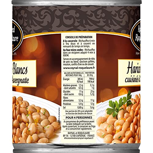 RAYNAL ET ROQUELAURE - Haricots Blancs Cuisines À L'Auvergnate 820G - Lot De 4 - Vendu Par Lot