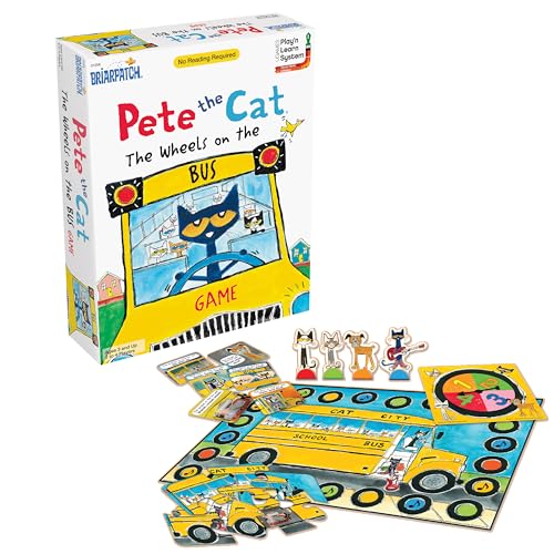 Pete the Cat Wheels on the Bus Juego de Mesa miniatura 1