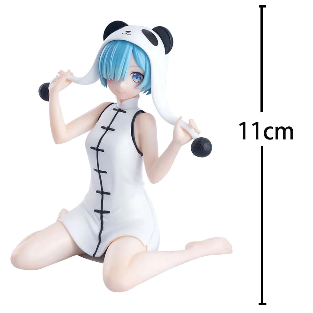 Anime Re:0 Figura Rem Estatua Panda Uniforme Rem Figura de acción