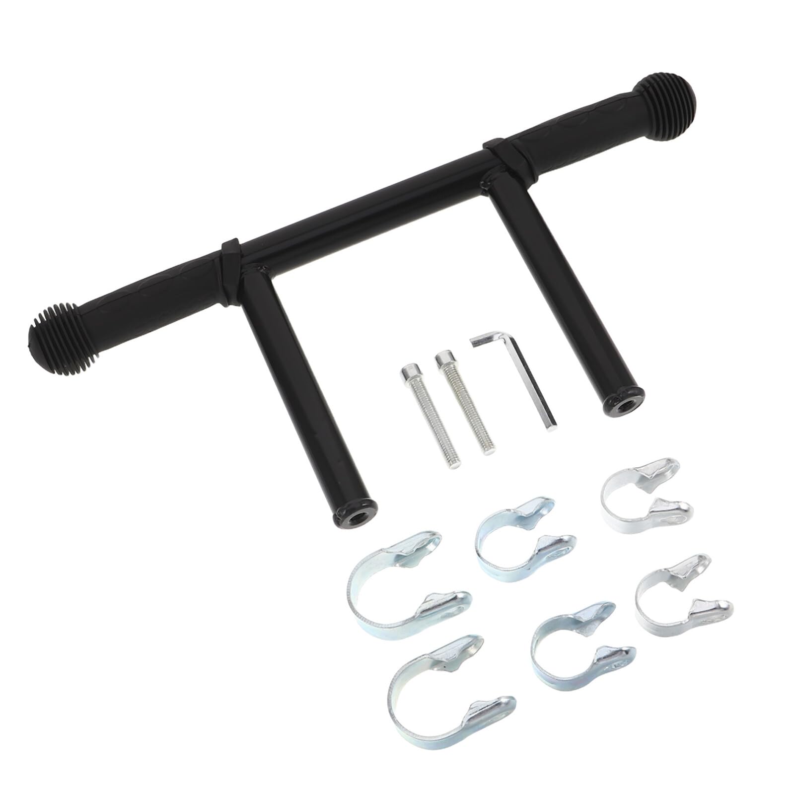 Rallonge de Guidon pour Poussette en Plastique et Acier Inoxydable, Accessoire Portable et Ergonomique pour Voyages et Pique-niques
