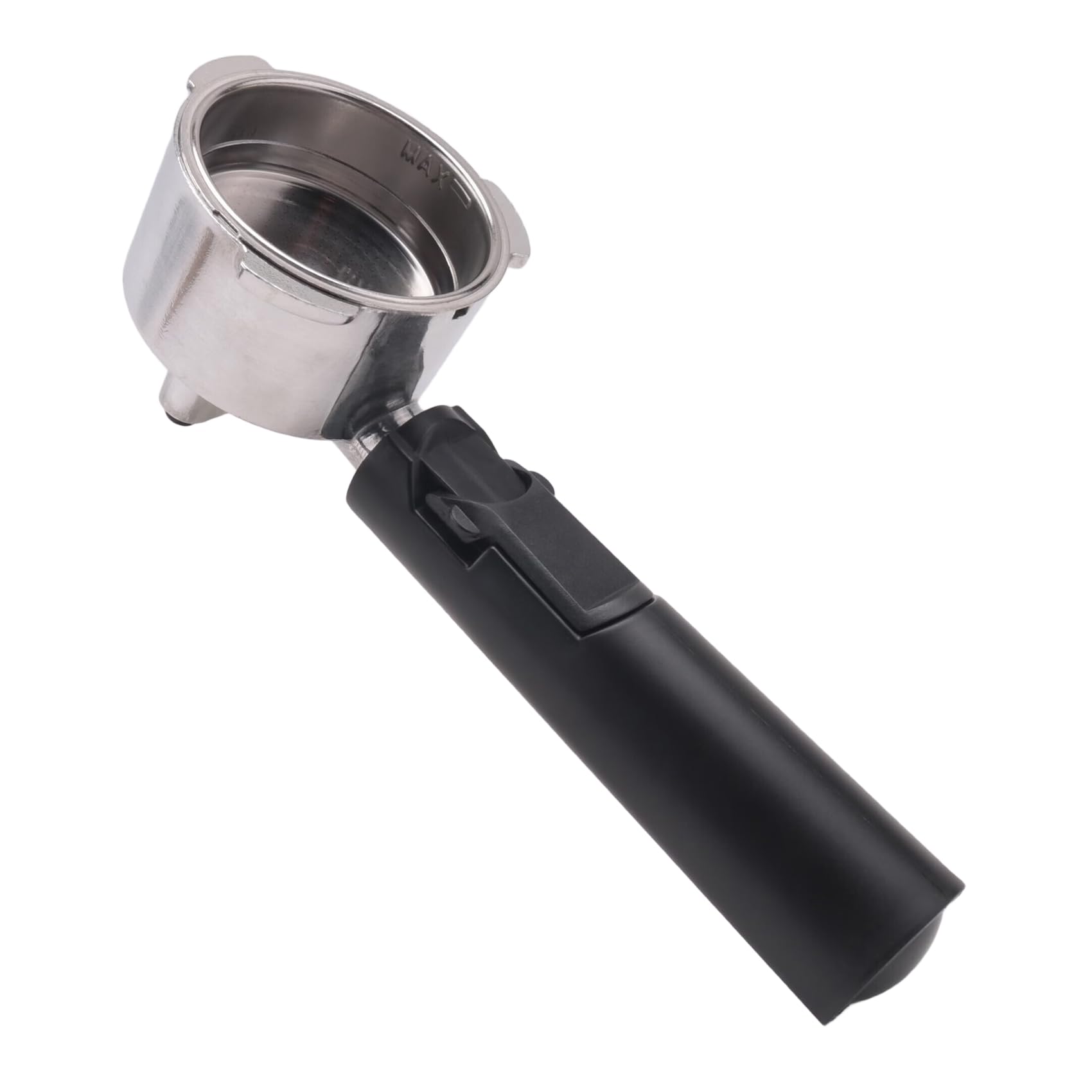 Jevina 51 mm bodenloser wiederverwendbarer Kaffeefilter-Siebträger für Homix Halter 60 mm, 15–20 Bar kompatibel mit Espressomaschinen-Teilen