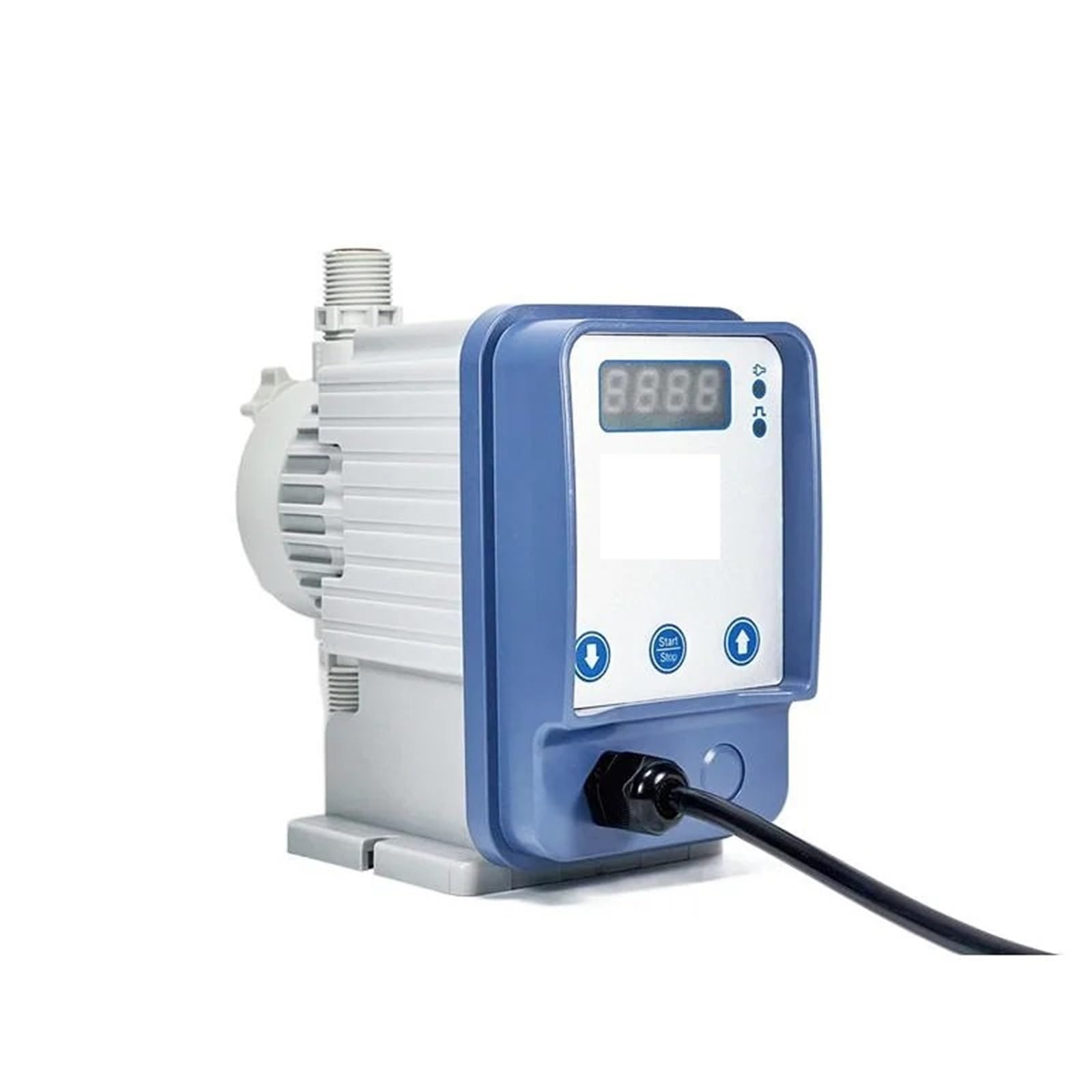 Zxzzas One Color Diaphragm Pump, Electromagnetic Diaphragm Metering Pump Dosing Metering Pump Chlorine Dioxide Dosing Pump Water Treatment Dosing Pumps(20L/H 1Bar)