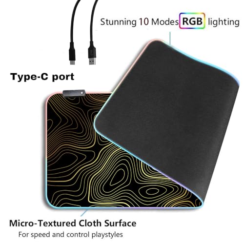 RGB Mouse Pad LED Desk Mat