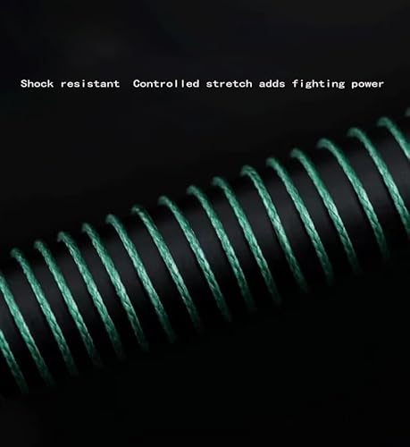 جيو خيط صنارة صيد من 8 جدائل بطول 100 متر، خيط بولي ايثيلين مقاوم للعض والاهتراء، بقطر 2.0 ملم، يمكن أن يتحمل 25 باوند، ومناسب للصيد والشباك