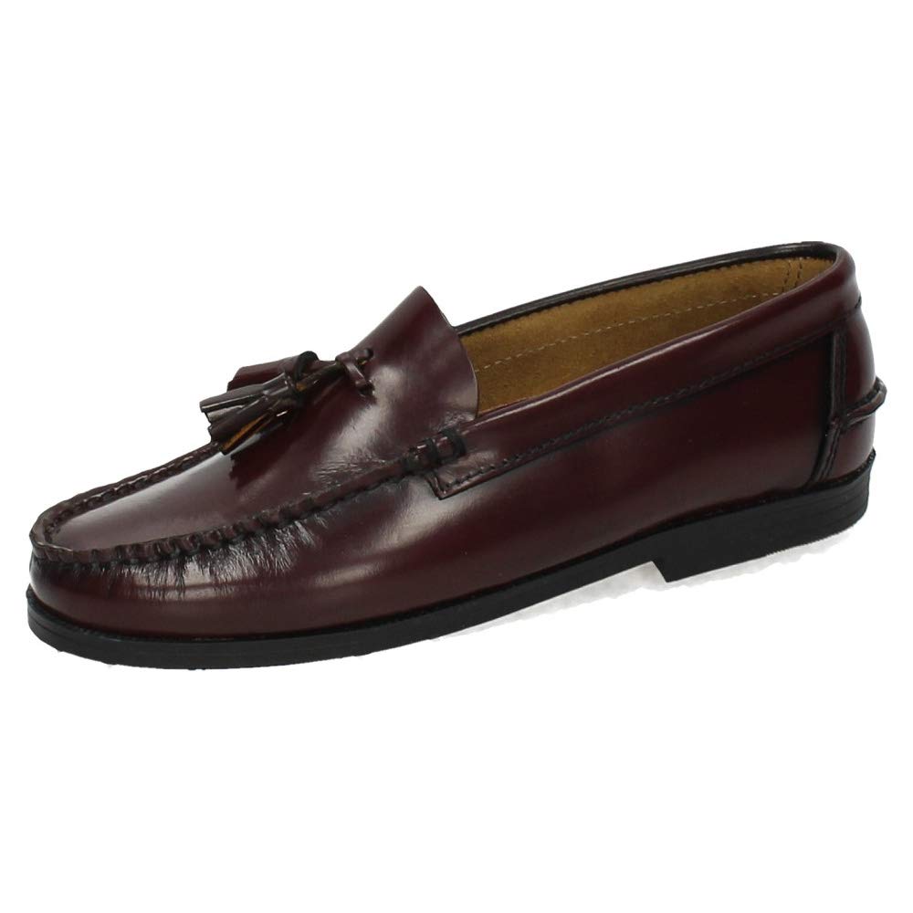 MADE IN SPAIN 213B Mocasines DE Piel NIÑO Zapatos MOCASÍN