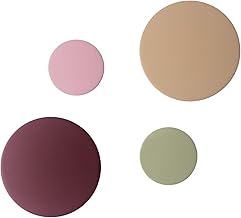 Remember Set of 4 Wall Hooks, Fuchsia