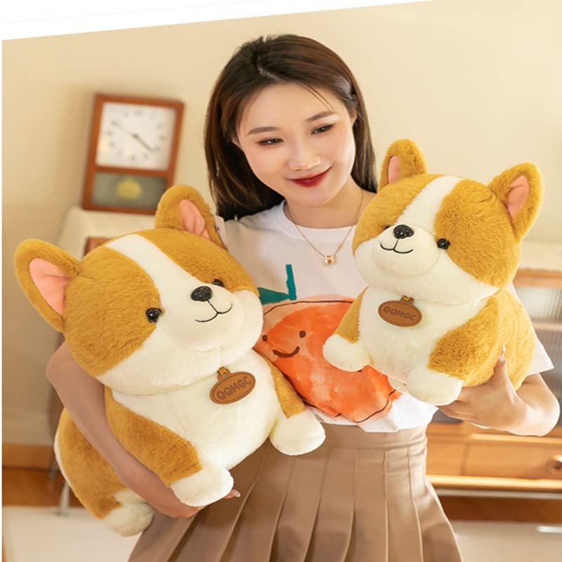 コーギー　ぬいぐるみ Amazon.co.jp: XIZHI 15.7インチ かわいいコーギーぬいぐるみ