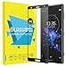MoKo Sony Xperia XZ2 Screen Protector, [Scratch Terminator][2.5D Full Coverage] 9H Hardness Tempered Glass Protector Ultra Clear Film for Sony Xperia XZ2 5.7" 2018 Released - Black