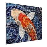 Montage mural facile avec système : le système de suspension pré-monté permet une fixation cachée et stable - sans crochets ni vis visibles pour un aspect flottant.