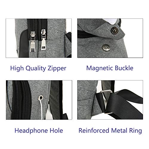 Bolso tipo sling pequeño para senderismo y uso diario miniatura 5