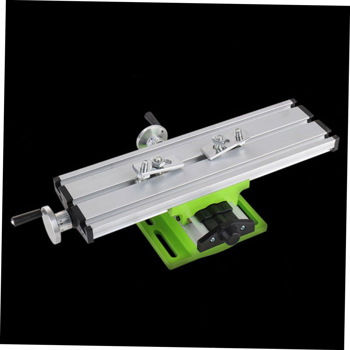 jojofuny 1set Multi-function Work Table for Mini Drills and Milling Machines Cross Slide Table Scale Essential Tool for Projects and