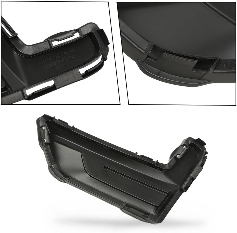 G-PLUS Front Bumper Fog Light Lamp Cover Grille Compatible with Nissan Rogue 2017-2020 622566FL0A, 622576FL0A Driver and Passenger Side