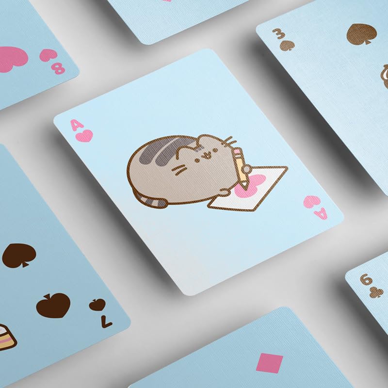 Puckator Pusheen the Cat Standard Playing Card Deck, Multicolor, 6 cm x 8.5 cm x 8.5 cm
