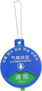 PartyKindom Oxygen Cylinder Status Sign Identification Plate Hospital Cylinder Status Signboard for Easy Identification and Safety Management