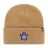 '47 Brand Wintermütze - Haymaker Toronto Maple Leafs Camel