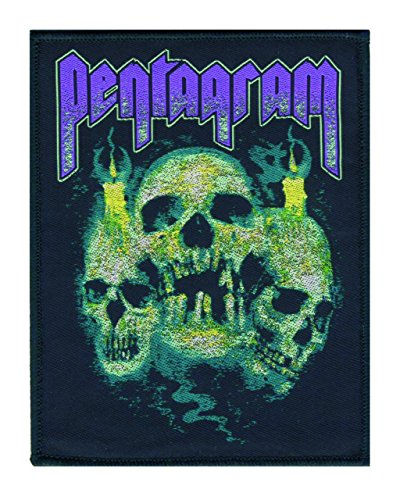 Cyclone Empire Merchandise PENTAGRAM - Skulls Patch/Aufnäher Cover