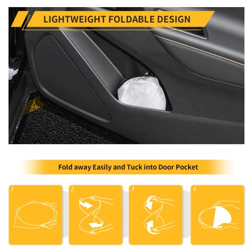 Image of Windshield Sun Shade for Ford Escape 2020-2026 Front Window Shade Sunshade | 240T Polyester Material for Escape Accessories Sun Protector UV Heat Reflector Front Windshield Cover