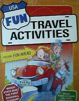 Paperback USA Fun Travel Activities Book