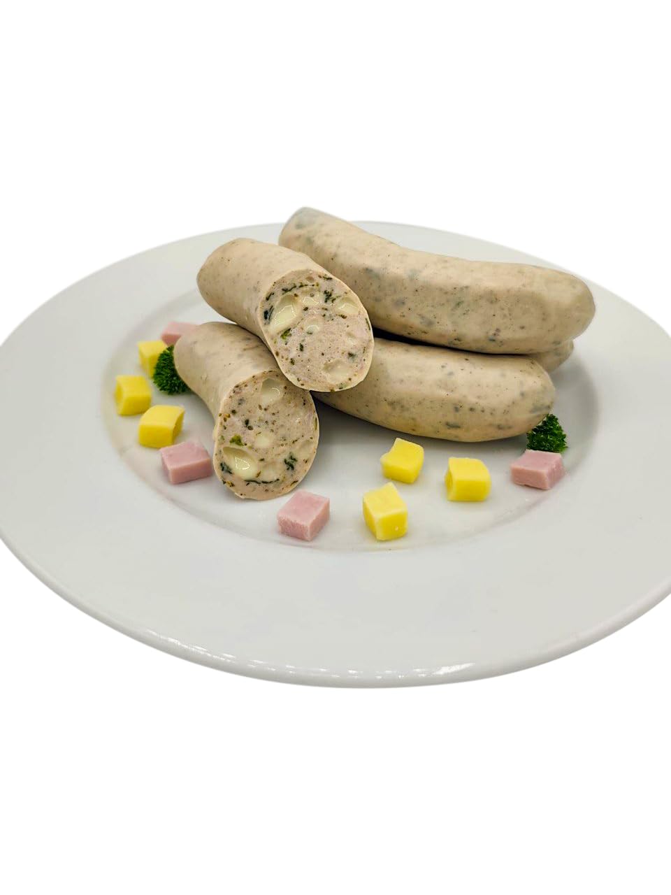 Meisters Grill-Lieblinge | 5 Sorten Bratwürste mit Chili, Mozzarella, Feta, Edamer, Bärlauch & Schinken gefüllt | Grillpaket Bratwurst mit BBQ Würstchen im Probierpaket