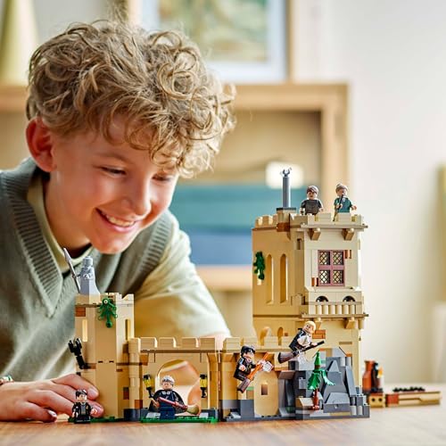 LEGO Harry Potter Le château de Poudlard : Les Cours de vol Inclut 6 minifigurines Collector Dont Drago Malefoy et professeure McGonagall Jeu de rôle pour garçons et Filles dès 76447 - vue 6