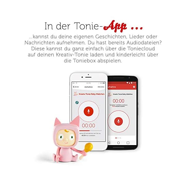 tonies 02-0005 Hörfiguren für Toniebox - Kreativ Indianerin - ca. 90 Minuten Speicher für Deine Musik, Geschichten… – Bild 7