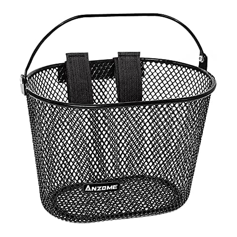 ANZOME Kids Bicycle Handlebar Basket - Durable and Easy to Install Cover