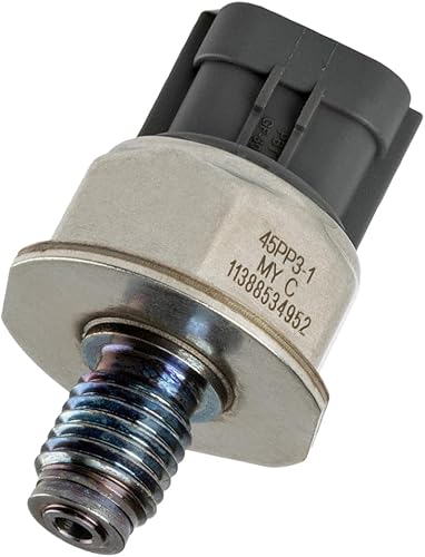 Miniatura 7 de Sensor de presión de riel de combustible, 1 pieza 45PP3-1 negro, 2006-ON compatible con Ford TRANSIT MK7