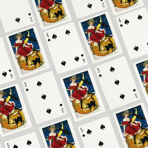 Baraja de Poker Halloween Vintage 52 Cartas miniatura 4