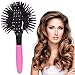 Spazzola Tonda per Capelli, 3D Bomb Curl, Spazzola Capelli Ricci,bounce curl spazzola, Curl Defining Brush, pettine per capelli bagnati e asciutti immagine
