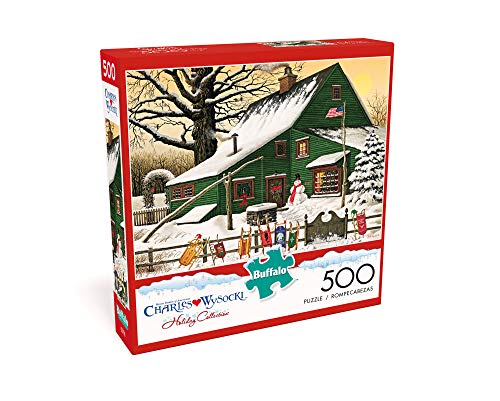 Buffalo Games 3722 Charles Wysocki - Cocoa Break At The Copperfields - 500 Piece Jigsaw Puzzle Multi thumb #2