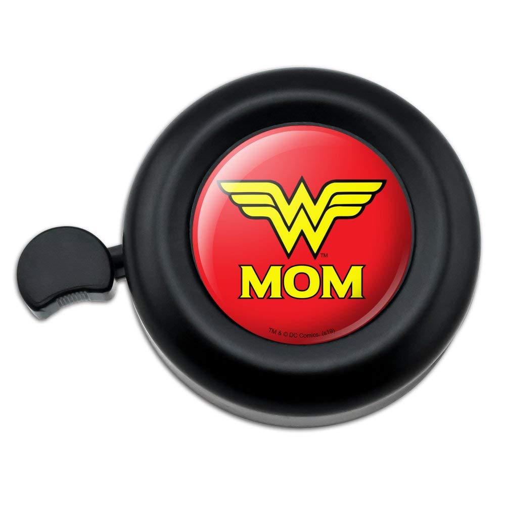 GRAPHICS & MORE Wonder Woman Wonder Mom Logo Bicycle Handlebar Bike Bell