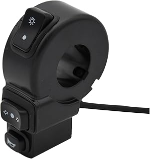Motorcycle Switch 7/8inch Motorcycle Handlebar Switches Horn Button Turn Signal Light Headlights 3 In1 Controller Switch For Scooter ATV Universal On Off Switch