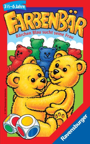 Preisvergleich Produktbild Ravensburger 23051 - Farbenbär Mitbringspiel
