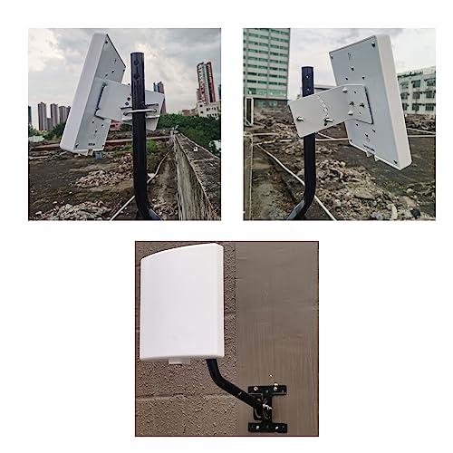 Antenas WiFi de longo alcance ao ar livre, kit completo de 2,4 GHz, 5 GHz, painel externo, extensor
