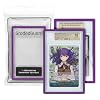 Graded Card Guard Case for Standard BGS Slab Case | Multiple Colors | Soft Touch Matte Finish | Stackable | Made to Fit BGS | Two Piece TPU and PC Design. (Purple)